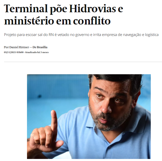 Terminal pone en conflicto hidrovías y ministerio